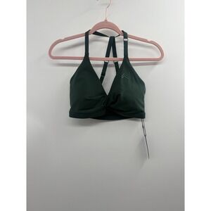 Oner Active Unified Twist Sports Bra ONERU002 Women's Medium Racing Green - NWT